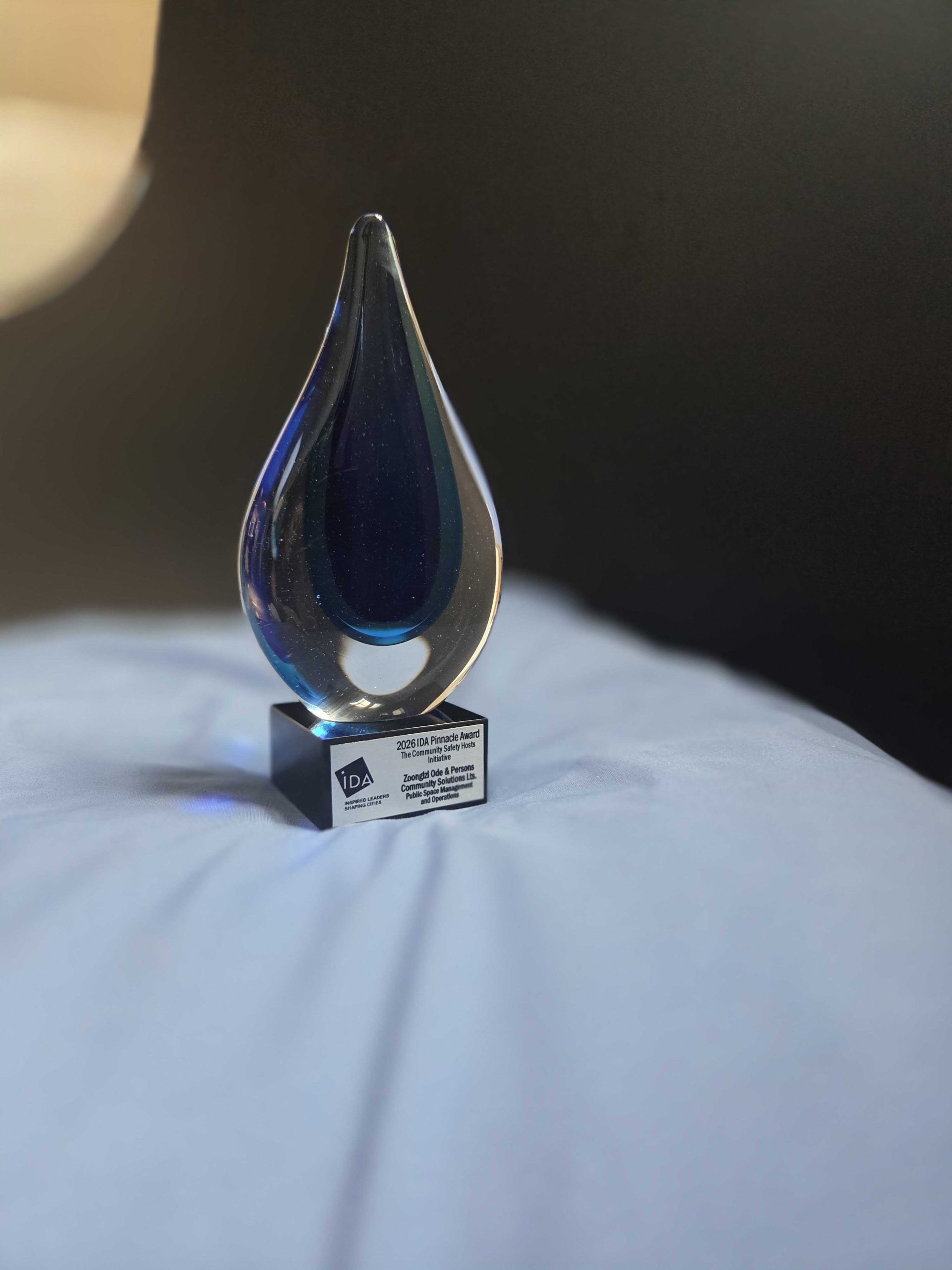 Featured image for “IDA Awards Top Industry Honor to Zoongizi Ode and Persons Community Solutions, Recognizing Innovative Achievement in Urban Place Management”